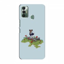 Чехлы с картинкой собаки Патрон для Техно Спарк 7Р (AlphaPrint) - купить на Floy.com.ua
