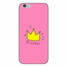 Чехлы для iPhone 6 / 6s - с картинкой (Стильные) (AlphaPrint) Princess - купить на Floy.com.ua