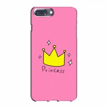 Чехлы для iPhone 7 Plus - с картинкой (Стильные) (AlphaPrint) Princess - купить на Floy.com.ua