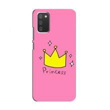 Чехлы для Samsung Galaxy A02s - с картинкой (Стильные) (AlphaPrint) Princess - купить на Floy.com.ua