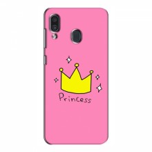 Чехлы для Samsung Galaxy A30 2019 (A305F) - с картинкой (Стильные) (AlphaPrint) Princess - купить на Floy.com.ua