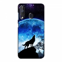 Чехлы для Samsung Galaxy A60 2019 (A605F) - с картинкой (Стильные) (AlphaPrint) Воет на луну - купить на Floy.com.ua