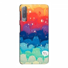 Чехлы для Samsung A7-2018, A750 - с картинкой (Стильные) (AlphaPrint) - купить на Floy.com.ua