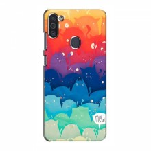 Чехлы для Samsung Galaxy M11 - с картинкой (Стильные) (AlphaPrint) - купить на Floy.com.ua