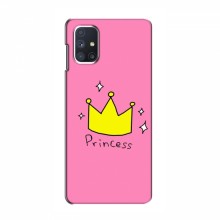 Чехлы для Samsung Galaxy M51 - с картинкой (Стильные) (AlphaPrint) Princess - купить на Floy.com.ua