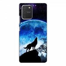 Чехлы для Samsung Galaxy S10 Lite - с картинкой (Стильные) (AlphaPrint) Воет на луну - купить на Floy.com.ua