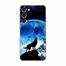 Чехлы для Samsung Galaxy S23 - с картинкой (Стильные) (AlphaPrint) Воет на луну - купить на Floy.com.ua