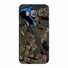 Чехлы с картинкой ЗСУ для Samsung J3, J300, J300H (AlphaPrint) Воин ЗСУ - купить на Floy.com.ua
