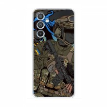 Чехлы с картинкой ЗСУ для Самсунг А14 5G (AlphaPrint) Воин ЗСУ - купить на Floy.com.ua