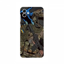 Чехлы с картинкой ЗСУ для Samsung Galaxy F04 (AlphaPrint) Воин ЗСУ - купить на Floy.com.ua