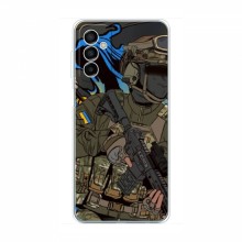Чехлы с картинкой ЗСУ для Самсунг М23 (5G) (AlphaPrint) Воин ЗСУ - купить на Floy.com.ua
