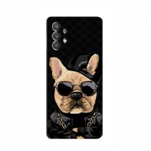 Чехлы с крутыми принтами для Samsung Galaxy A32 (5G) - (PREMIUMPrint) Стильная собака - купить на Floy.com.ua