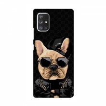 Чехлы с крутыми принтами для Samsung Galaxy A52s 5G (A528) - (PREMIUMPrint) Стильная собака - купить на Floy.com.ua