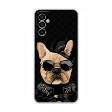 Чехлы с крутыми принтами для Samsung Galaxy M13 - (PREMIUMPrint) Стильная собака - купить на Floy.com.ua