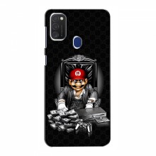 Чехлы с крутыми принтами для Samsung Galaxy M21s - (PREMIUMPrint) Супер Марио - купить на Floy.com.ua