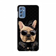 Чехлы с крутыми принтами для Samsung Galaxy M52 - (PREMIUMPrint) Стильная собака - купить на Floy.com.ua