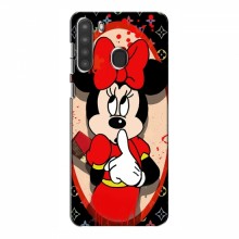 Чехол Disney Mouse Samsung Galaxy A21 (A215) (PREMIUMPrint) Минни Маус ЛВ - купить на Floy.com.ua