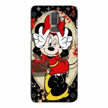 Чехол Disney Mouse Samsung J8-2018, J810 (PREMIUMPrint) Минни peace - купить на Floy.com.ua