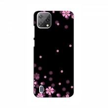 Чехол для Blackview A55 - с принтом (Дизайнерские) (AlphaPrint) Розовое цветение - купить на Floy.com.ua