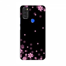 Чехол для Blackview A70 - с принтом (Дизайнерские) (AlphaPrint) Розовое цветение - купить на Floy.com.ua
