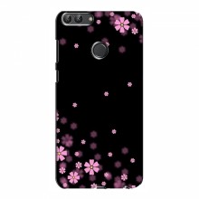 Чехол для Huawei Y7 Prime 2018 - с принтом (Дизайнерские) (AlphaPrint) Розовое цветение - купить на Floy.com.ua