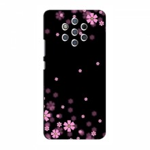 Чехол для Nokia 9 Pure View - с принтом (Дизайнерские) (AlphaPrint) Розовое цветение - купить на Floy.com.ua
