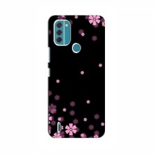 Чехол для Nokia C31 - с принтом (Дизайнерские) (AlphaPrint) Розовое цветение - купить на Floy.com.ua