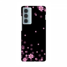 Чехол для Motorola MOTO G200 - с принтом (Дизайнерские) (AlphaPrint) Розовое цветение - купить на Floy.com.ua