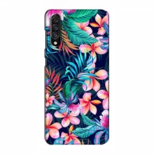 Чехол для Samsung Galaxy A30s (A307) - с принтом (Дизайнерские) (AlphaPrint) Яркие Цветы - купить на Floy.com.ua