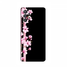 Чехол для Samsung Galaxy A32 - с принтом (Дизайнерские) (AlphaPrint) Розы на черном - купить на Floy.com.ua