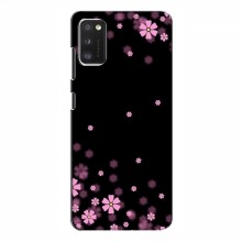 Чехол для Samsung Galaxy A41 (A415) - с принтом (Дизайнерские) (AlphaPrint) Розовое цветение - купить на Floy.com.ua