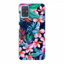 Чехол для Samsung Galaxy A51 (A515) - с принтом (Дизайнерские) (AlphaPrint) Яркие Цветы - купить на Floy.com.ua