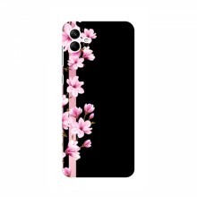 Чехол для Samsung Galaxy M04 - с принтом (Дизайнерские) (AlphaPrint) Розы на черном - купить на Floy.com.ua