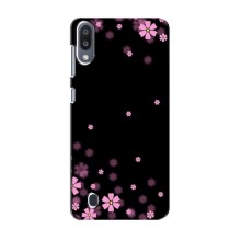 Чехол для Samsung Galaxy M10 - с принтом (Дизайнерские) (AlphaPrint) Розовое цветение - купить на Floy.com.ua