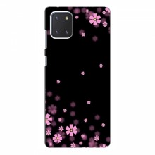 Чехол для Samsung Galaxy Note 10 Lite - с принтом (Дизайнерские) (AlphaPrint) Розовое цветение - купить на Floy.com.ua