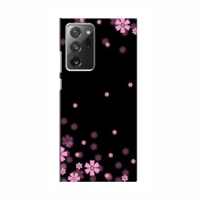 Чехол для Samsung Galaxy Note 20 Ultra - с принтом (Дизайнерские) (AlphaPrint) Розовое цветение - купить на Floy.com.ua
