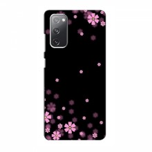 Чехол для Samsung Galaxy S20 FE - с принтом (Дизайнерские) (AlphaPrint) Розовое цветение - купить на Floy.com.ua