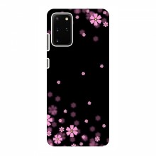 Чехол для Samsung Galaxy S20 Plus - с принтом (Дизайнерские) (AlphaPrint) Розовое цветение - купить на Floy.com.ua