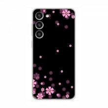 Чехол для Samsung Galaxy S23 - с принтом (Дизайнерские) (AlphaPrint) Розовое цветение - купить на Floy.com.ua