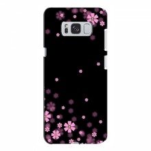 Чехол для Samsung S8 Plus, Galaxy S8+, S8 Плюс G955 - с принтом (Дизайнерские) (AlphaPrint) Розовое цветение - купить на Floy.com.ua