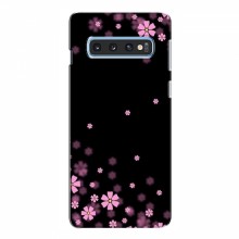 Чехол для Samsung S10e - с принтом (Дизайнерские) (AlphaPrint) Розовое цветение - купить на Floy.com.ua