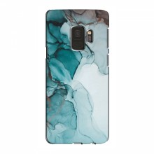 Чехол для Samsung S9 - с принтом (Дизайнерские) (AlphaPrint) Бирюзовый мрамор - купить на Floy.com.ua