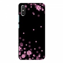 Чехол для Xiaomi Redmi 9A - с принтом (Дизайнерские) (AlphaPrint) Розовое цветение - купить на Floy.com.ua