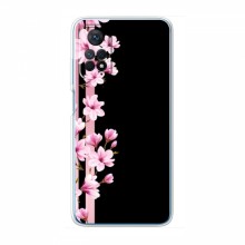 Чехол для Xiaomi Redmi Note 11 Pro (5G) / 11E Pro - с принтом (Дизайнерские) (AlphaPrint) Розы на черном - купить на Floy.com.ua