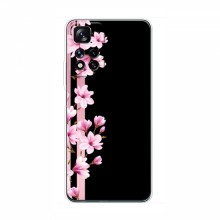 Чехол для Xiaomi Redmi Note 11 Pro Plus - с принтом (Дизайнерские) (AlphaPrint) Розы на черном - купить на Floy.com.ua
