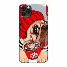 Чехол для iPhone 13 Pro (AlphaPrint) с печатью (ПРОЗРАЧНЫЙ ФОН) Грустная собака - купить на Floy.com.ua