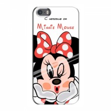 Чехол для iPhone 5 / 5s / SE (AlphaPrint) с печатью (ПРОЗРАЧНЫЙ ФОН) Minni Mouse - купить на Floy.com.ua