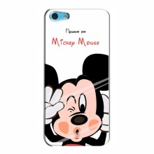 Чехол для Apple 5c (AlphaPrint) с печатью (ПРОЗРАЧНЫЙ ФОН) Mickey Mouse - купить на Floy.com.ua