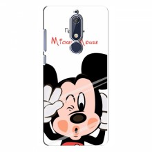Чехол для Nokia 5.1 (AlphaPrint) с печатью (ПРОЗРАЧНЫЙ ФОН) Mickey Mouse - купить на Floy.com.ua