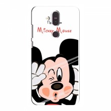Чехол для Nokia 8.1 (AlphaPrint) с печатью (ПРОЗРАЧНЫЙ ФОН) Mickey Mouse - купить на Floy.com.ua